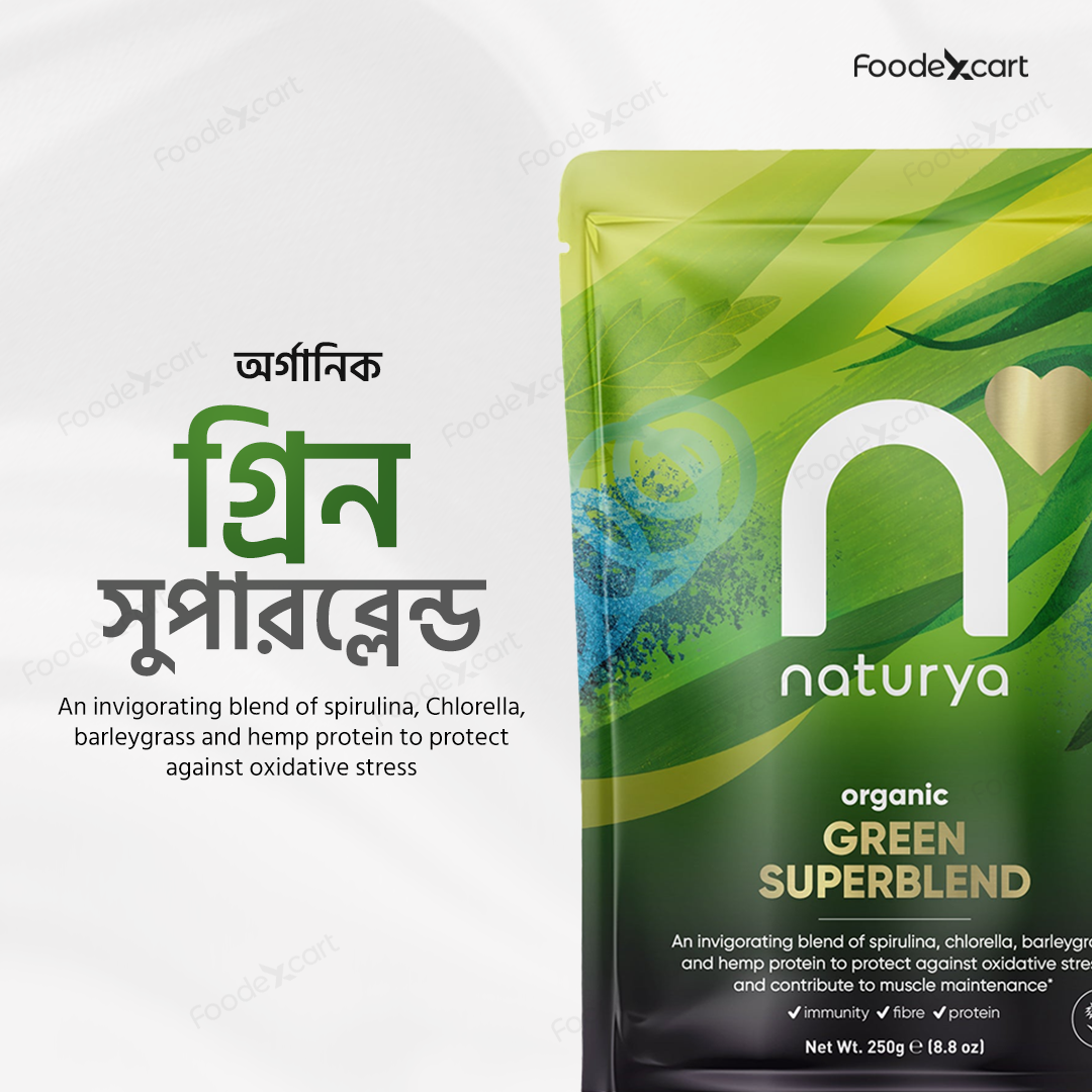 Naturya Organic Green Blend – 100g Superfood Power