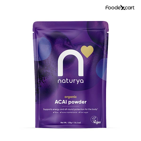 Naturya Organic Acai Powder - Amazonian Superfood (125g)