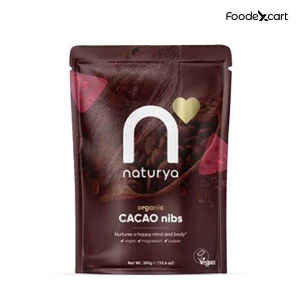 Naturya Organic Cacao Nibs – Pure Goodness, Naturally Energising - 125 gm