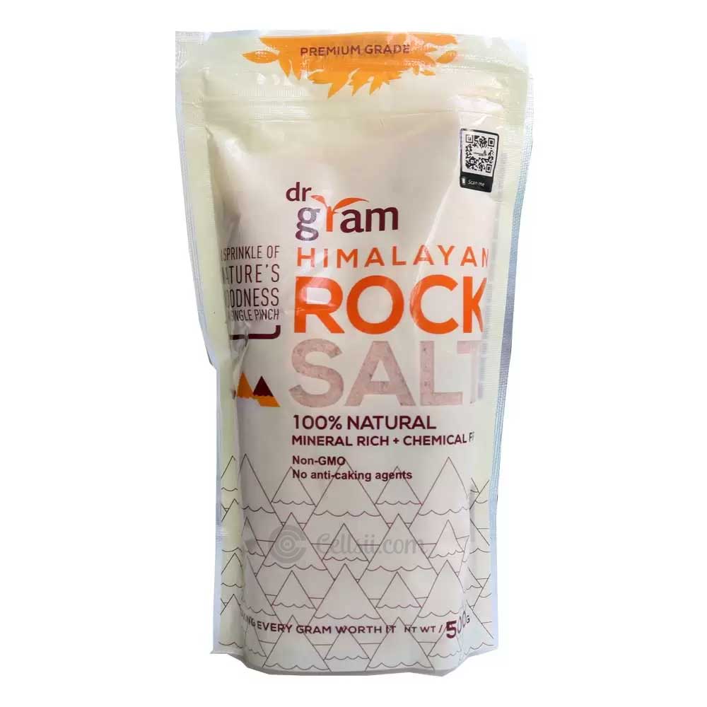 Dr. Gram 100% Natural Himalayan Rock Salt (500g)