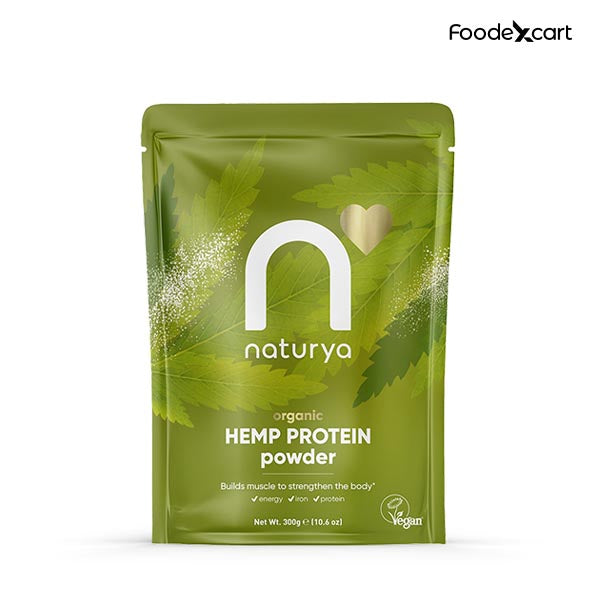 Naturya Hemp Protein Powder (100g) - Organic Plant Protein for Muscle & Energy