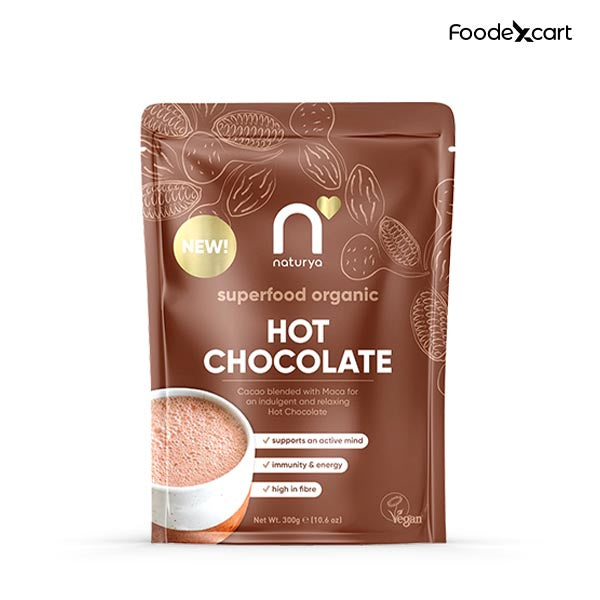 Superfood Organic Hot Chocolate - Indulgent & Nourishing Bliss - 300gm