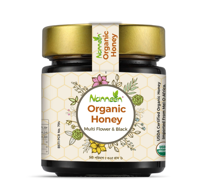 Nanneen Organic Honey - 100% Pure, Raw & Natural Honey