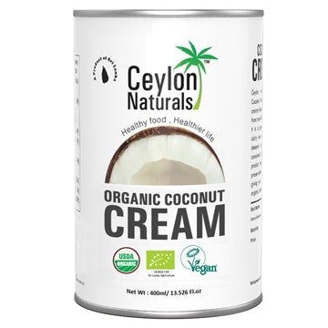 Ceylon Organic Coconut Cream - Tropical Bliss in Every Drop